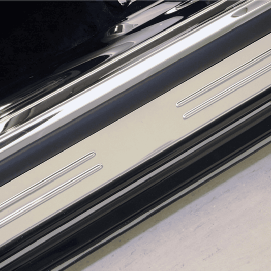 POLISHED STEEL TREADPLATES