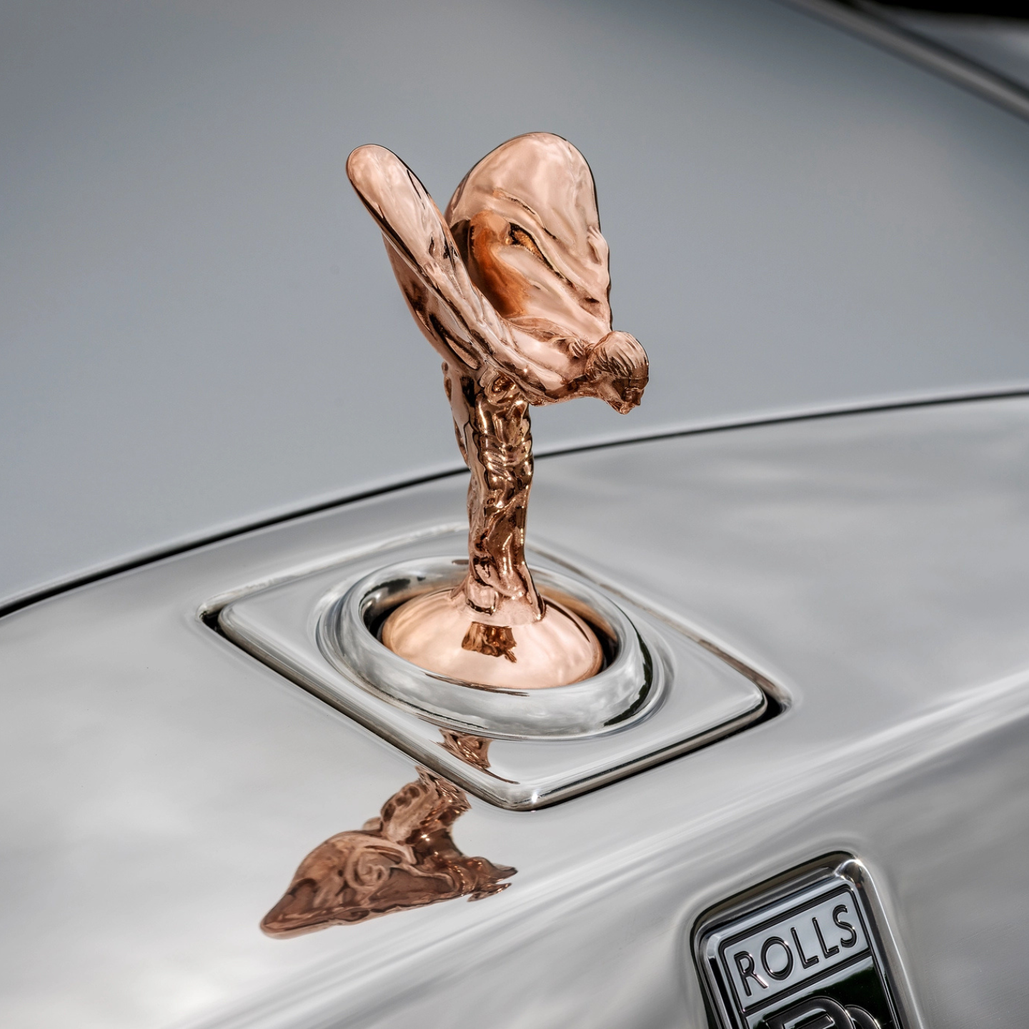 SPIRIT OF ECSTACY - ROSE GOLD PLATED