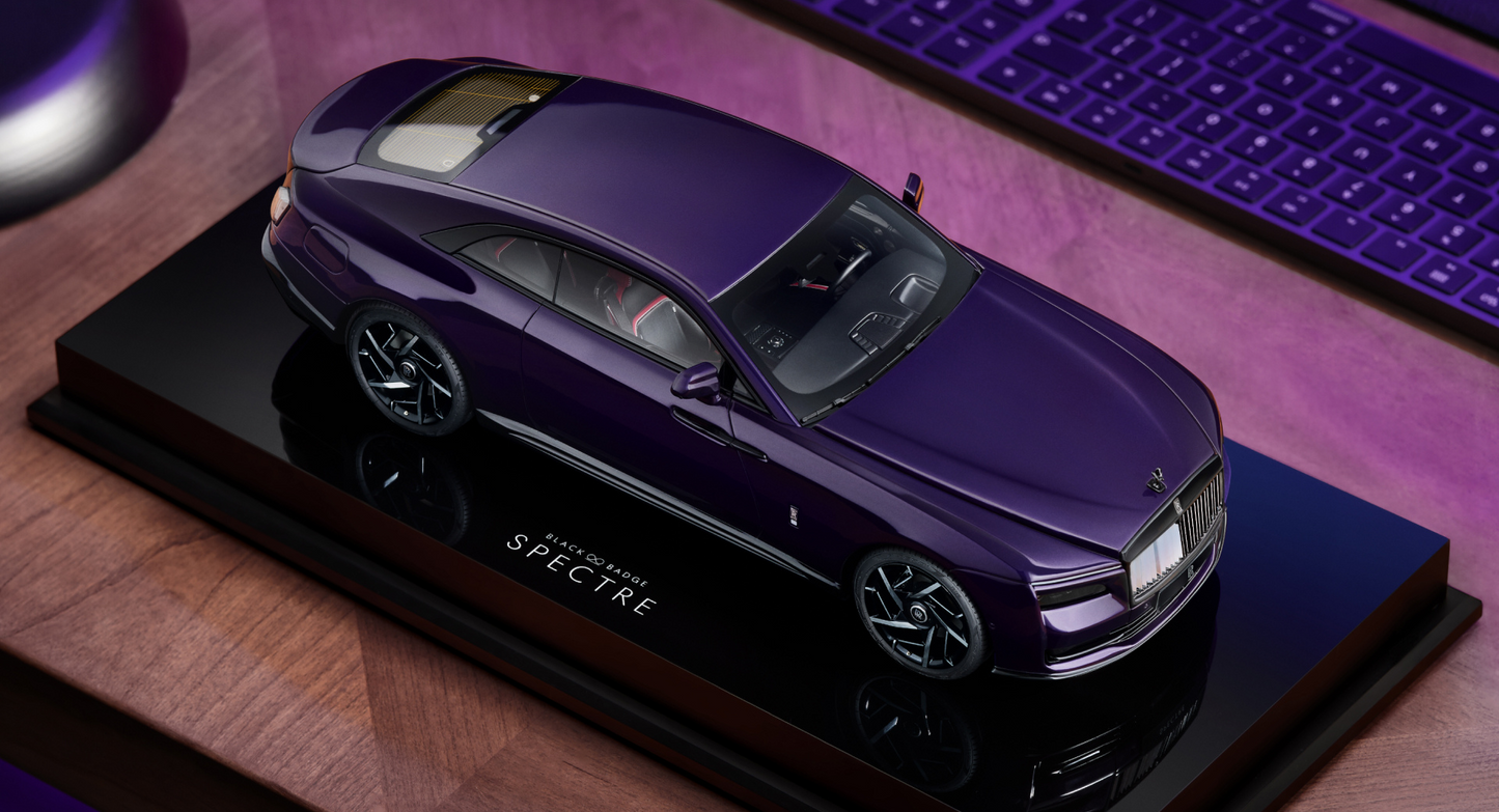 BLACK BADGE SPECTRE REPLICA MODEL CAR 1:18