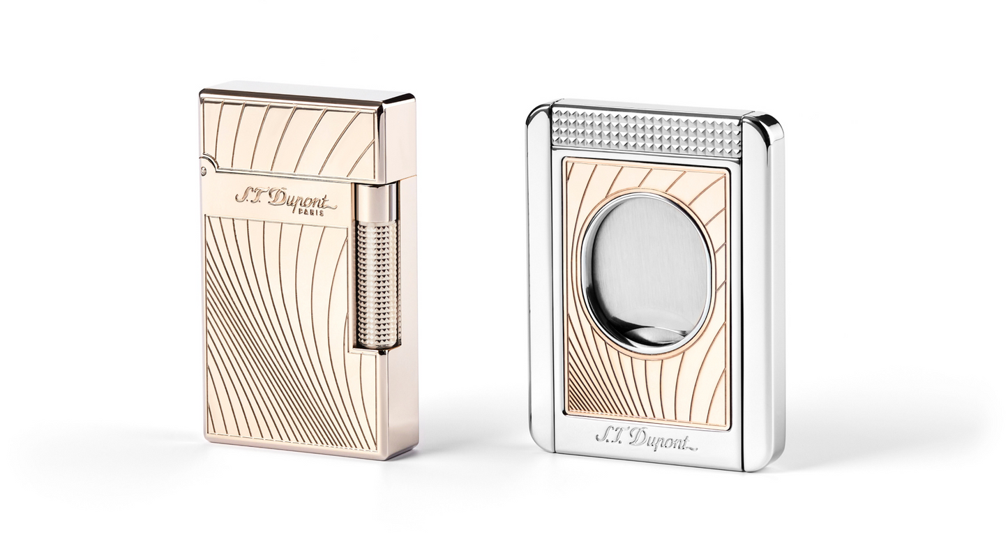 CIGAR CUTTER AND LIGHTER