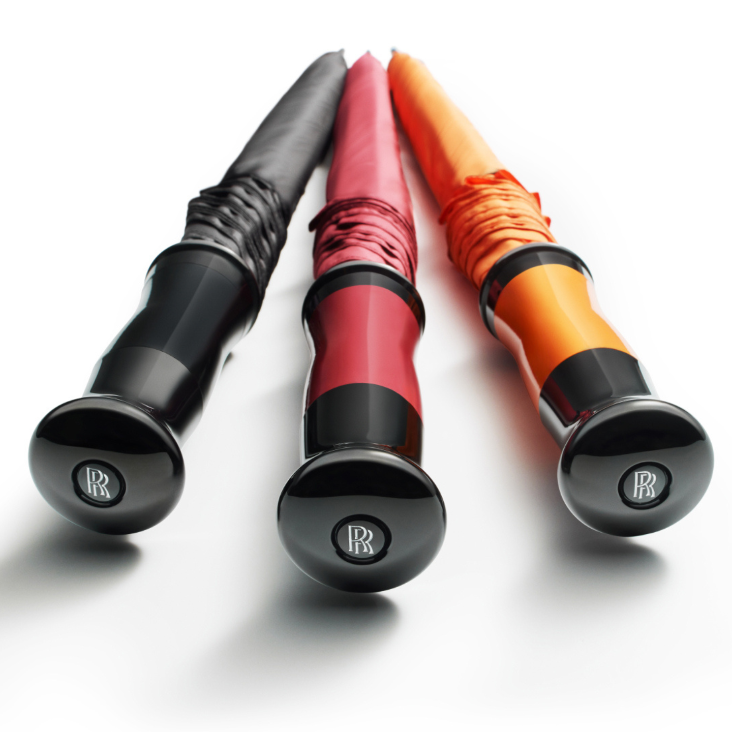 BLACK CHROME UMBRELLA