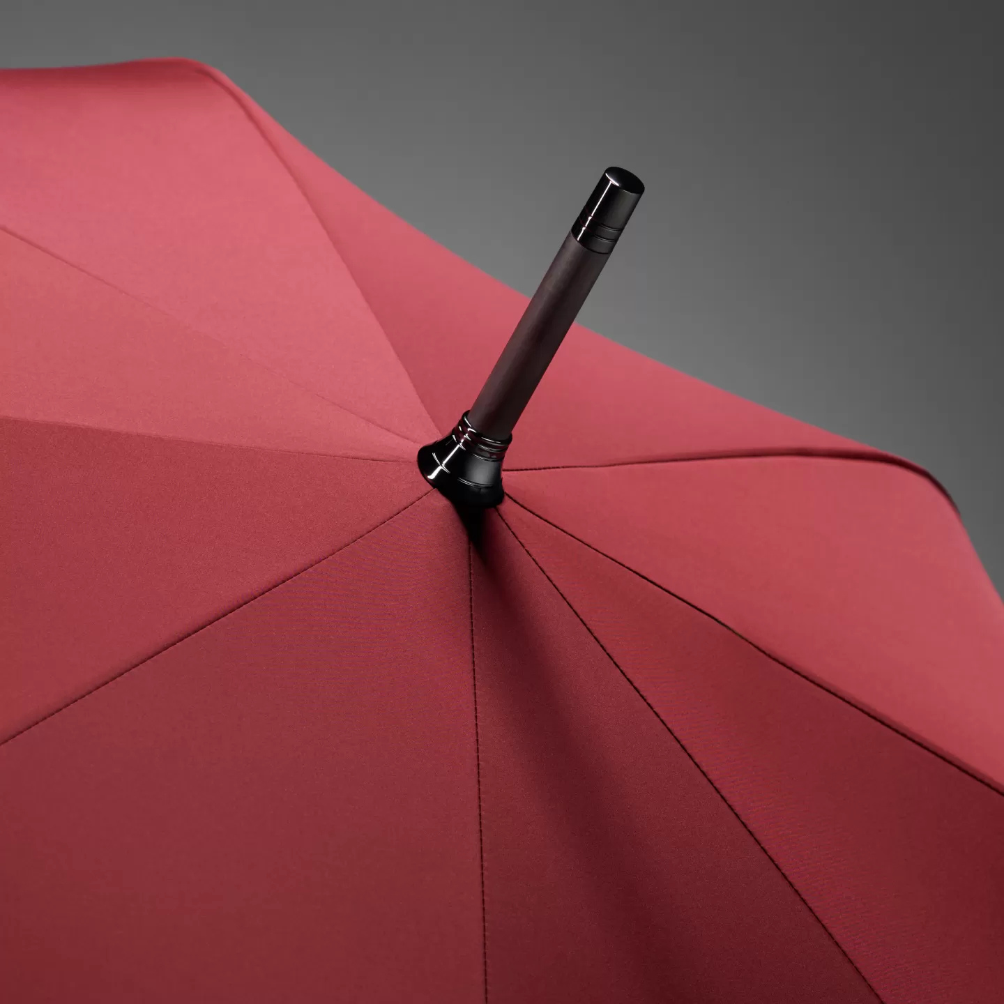 BLACK CHROME UMBRELLA