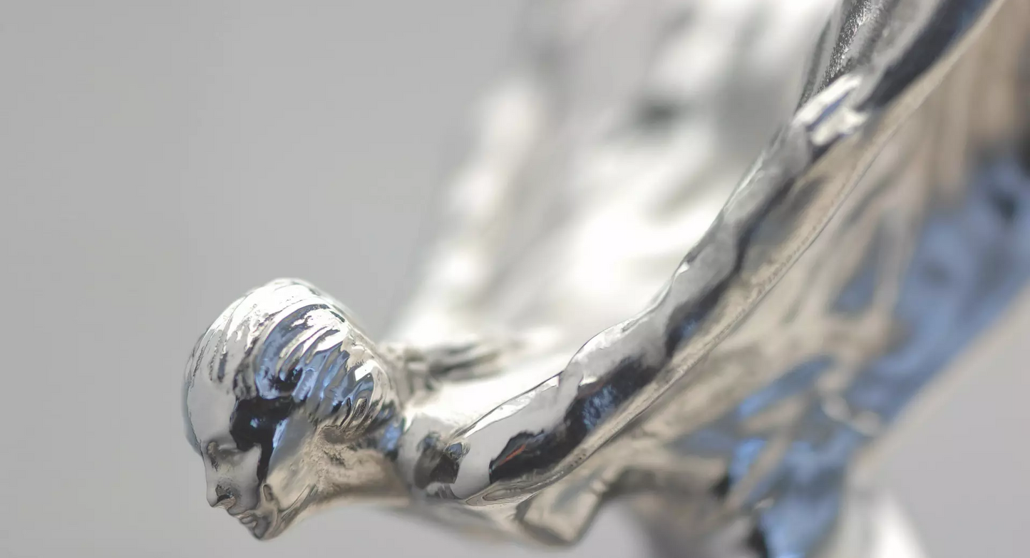 SPIRIT OF ECSTACY - SOLID SILVER